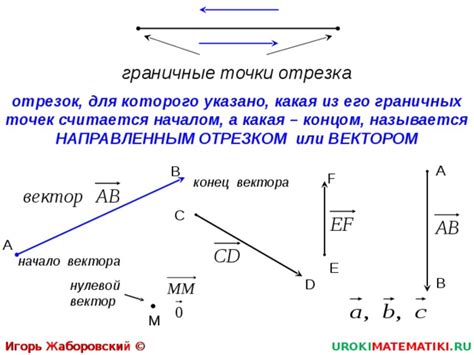 Свойства и особенности граничных точек отрезка