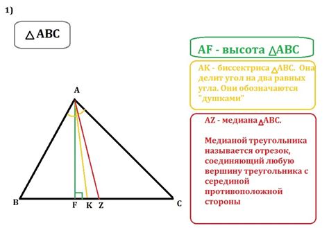 Свойства треугольника АВС