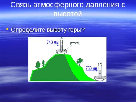 Связь атмосферного давления с растительностью