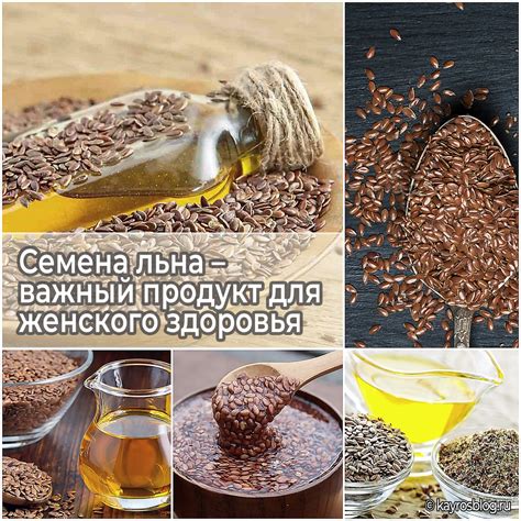 Семена льна: ценный продукт для вашего здоровья