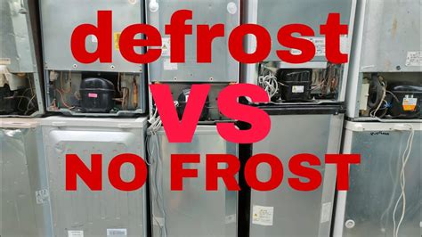 Системы оттайки: Defrost vs No Frost