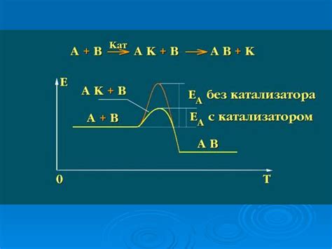 Скорость химической реакции и катализаторы