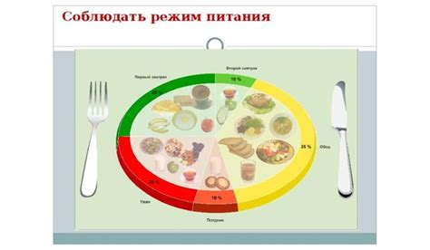 Соблюдайте режим питания