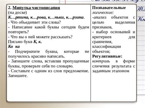 Составьте список критериев для сравнения вариантов