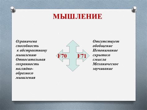 Способность к абстрактному мышлению