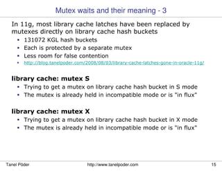 Способы решения проблемы с Library cache mutex в Oracle