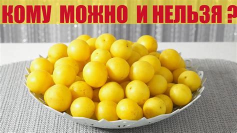 Способы употребления алычи