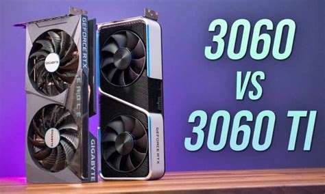 Сравнение видеокарт RTX 2060 и RTX 3060: как выбрать подробное сравнение и рекомендации