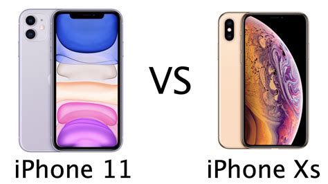 Сравнение iPhone 11 и iPhone XS