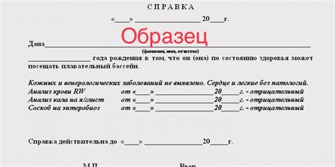 Сроки обновления справки о посещении школы