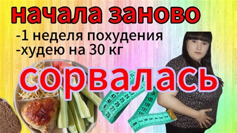 Срыв в процессе похудения: что делать?