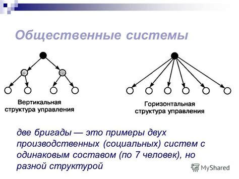 Структура управления в системе ГОЧС: вертикальная и горизонтальная координация