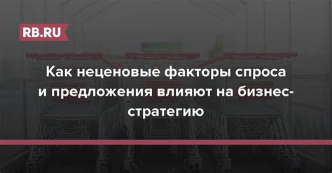 Технологические неценовые факторы предложения