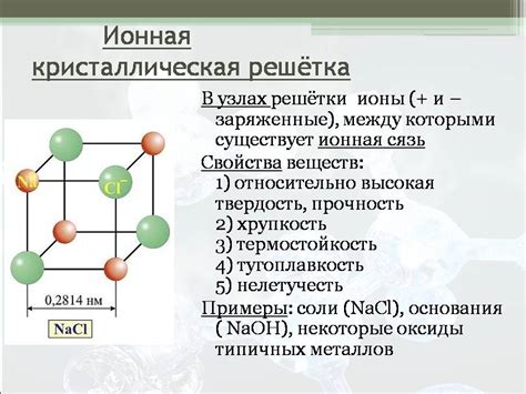 Тип вещества и его структура