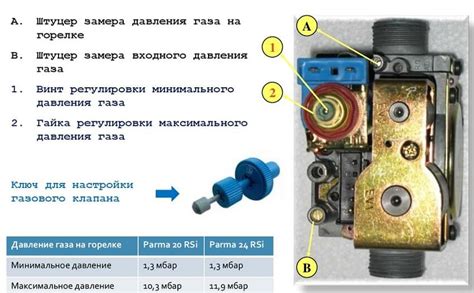 Установите клапан для регулировки тяги