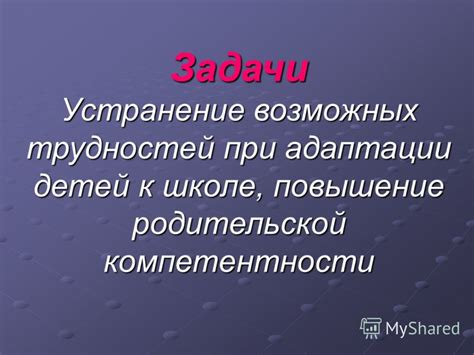 Устранение возможных трудностей и неуверенности учеников