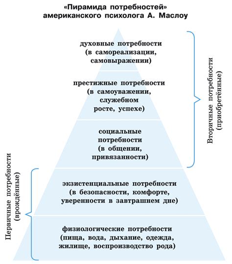 Учитываем потребности организма