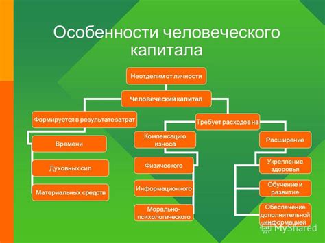 Факторы, не входящие в особенности человеческого капитала