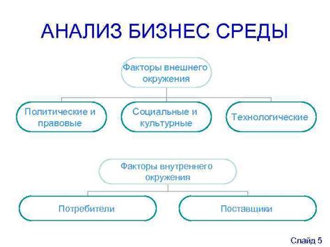 Факторы окружения и образования