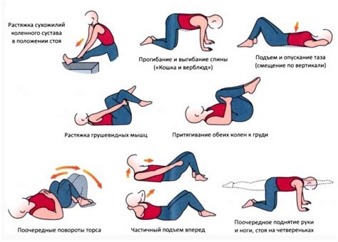 Физические упражнения для облегчения защемления нерва в позвоночнике