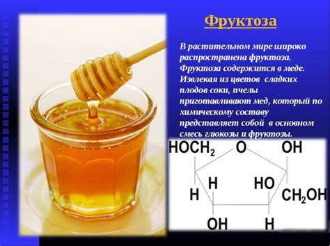 Фруктоза и ее роль в пчелином сиропе