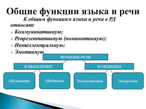 Функции при речи и глотании