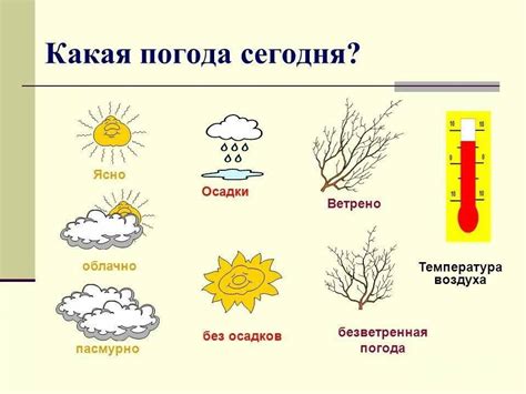 Характеристика осенней погоды