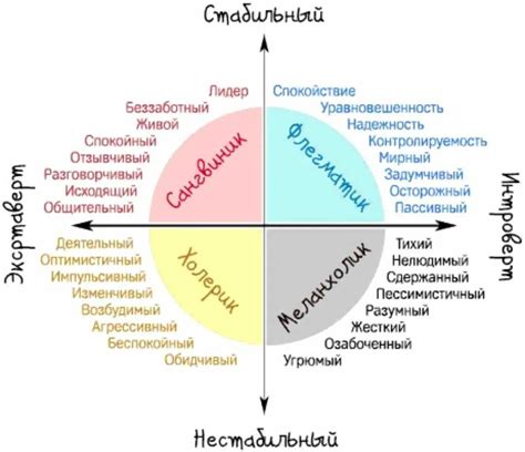 Характер и темперамент