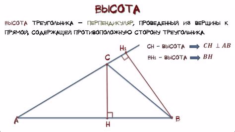 Что такое высота предмета?