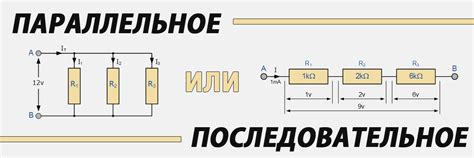 Что такое последовательное и параллельное соединение