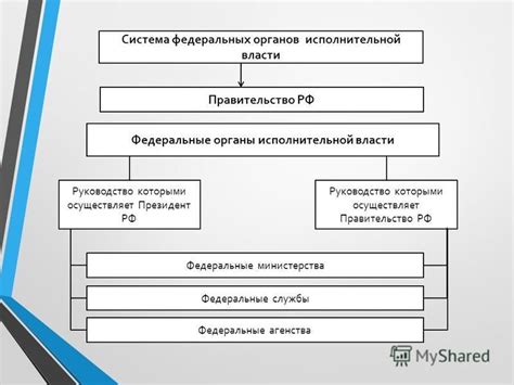 Что такое федеральные органы исполнительной власти?