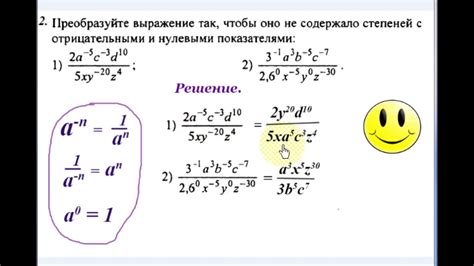 Шаг 4: Упрощение выражений с отрицательной степенью под корнем