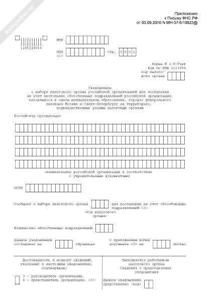 Этап 6: Уведомление о изменении налоговым органам