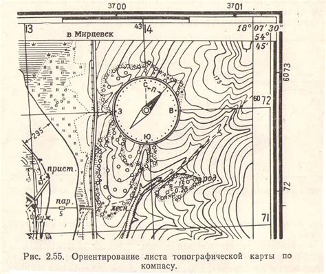 в) Недостаточное изучение топографической карты региона