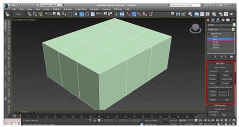  Функции и возможности Edit Poly в 3ds Max 
