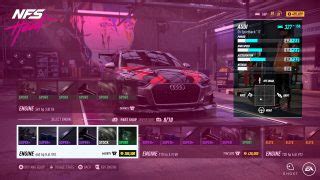  Что показывает рейтинг модификации в NFS Heat 