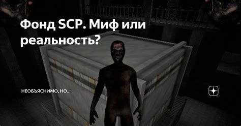 SCP Foundation: реальность или миф?