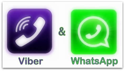 WhatsApp и Viber: различия мессенджеров